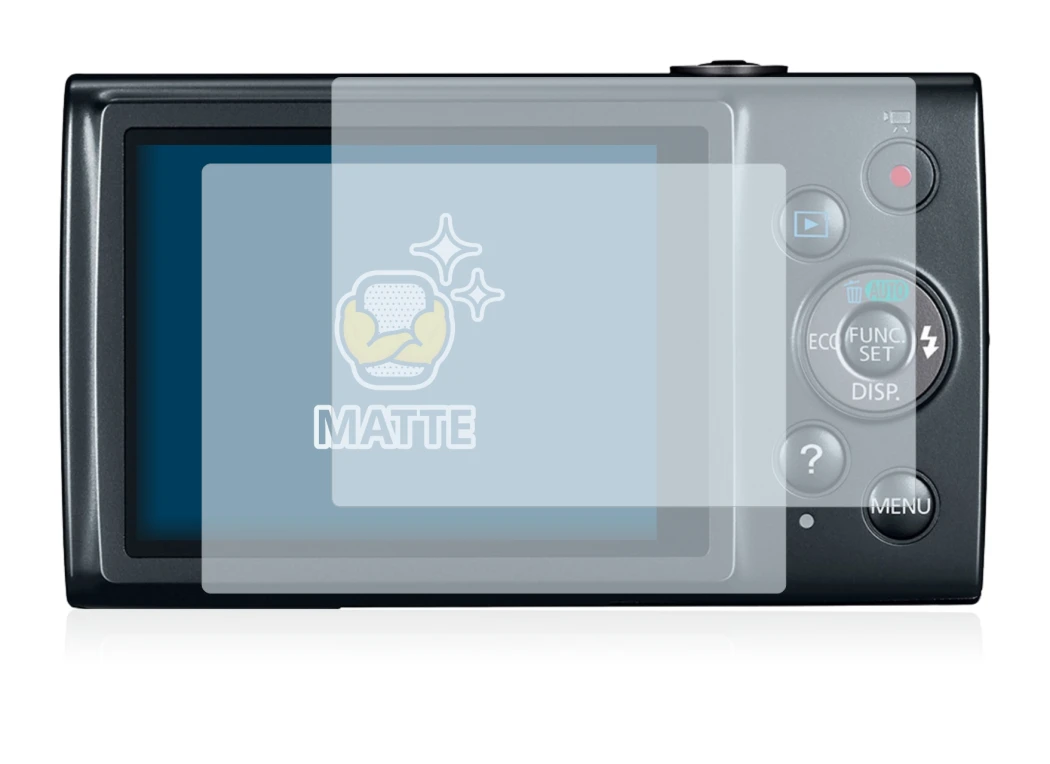 Image of the device Canon IXUS 170 with a wide variety of screen protectors.