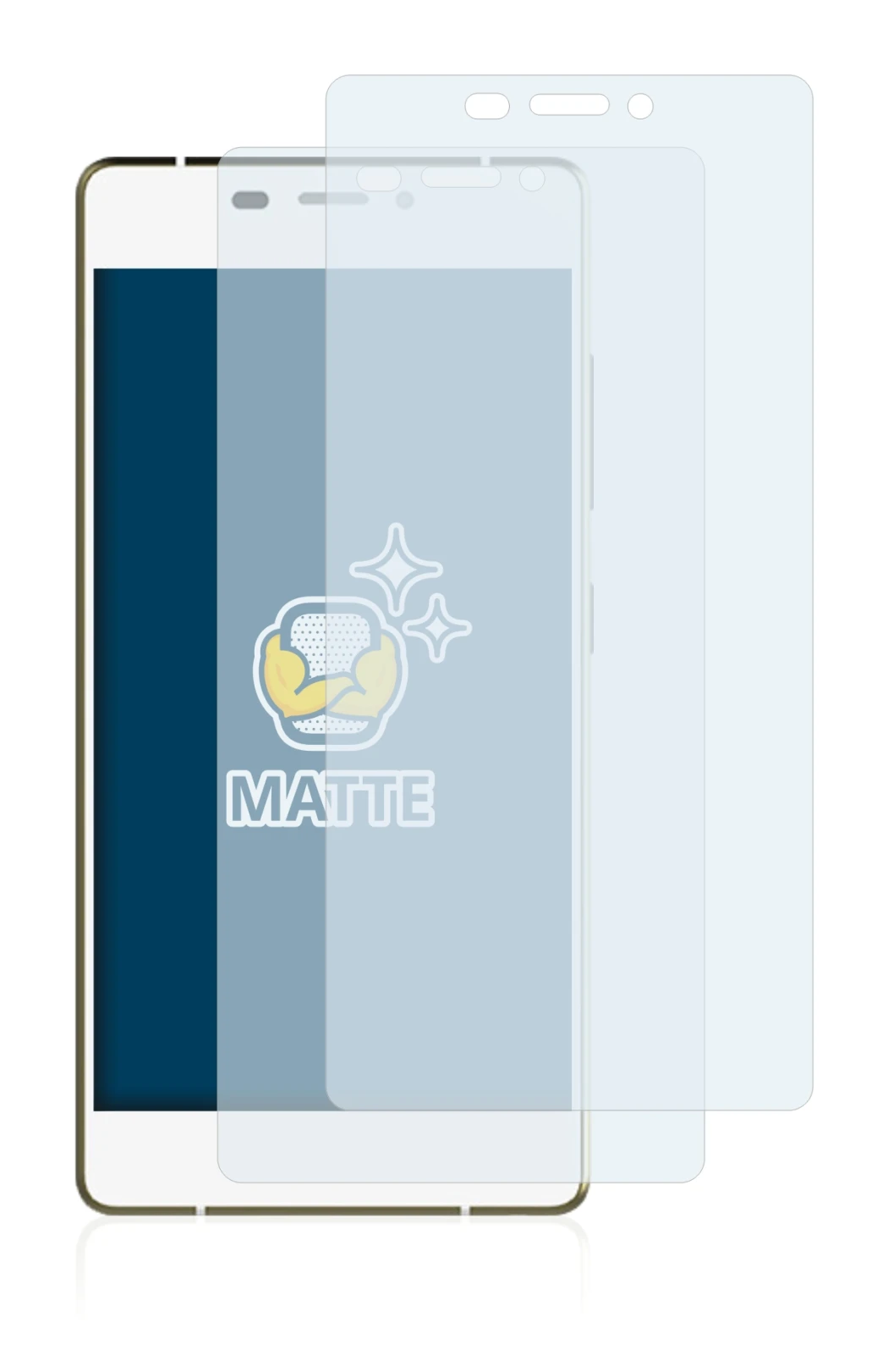 Image of the device Gionee Elife S7 with a wide variety of screen protectors.