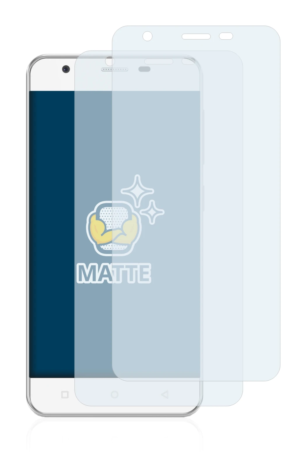 Image of the device Allview V2 Viper with a wide variety of screen protectors.