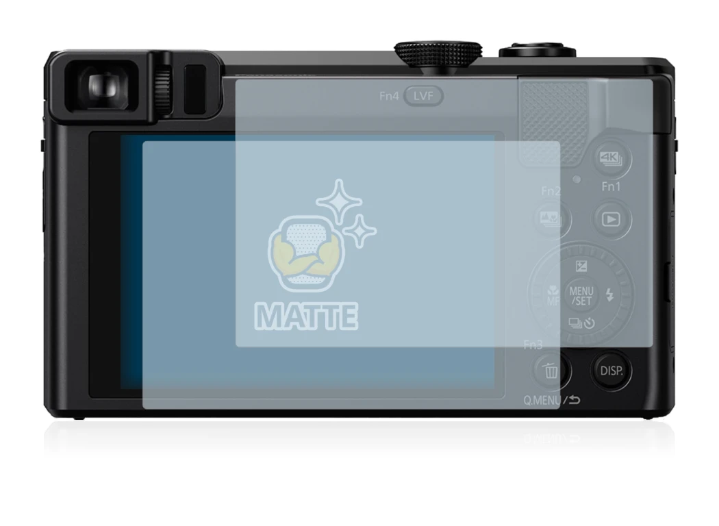 Image of the device Panasonic Lumix DMC-TZ81 with a wide variety of screen protectors.