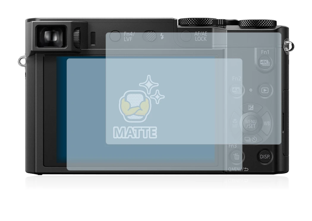 Image of the device Panasonic Lumix DMC-TZ101 with a wide variety of screen protectors.
