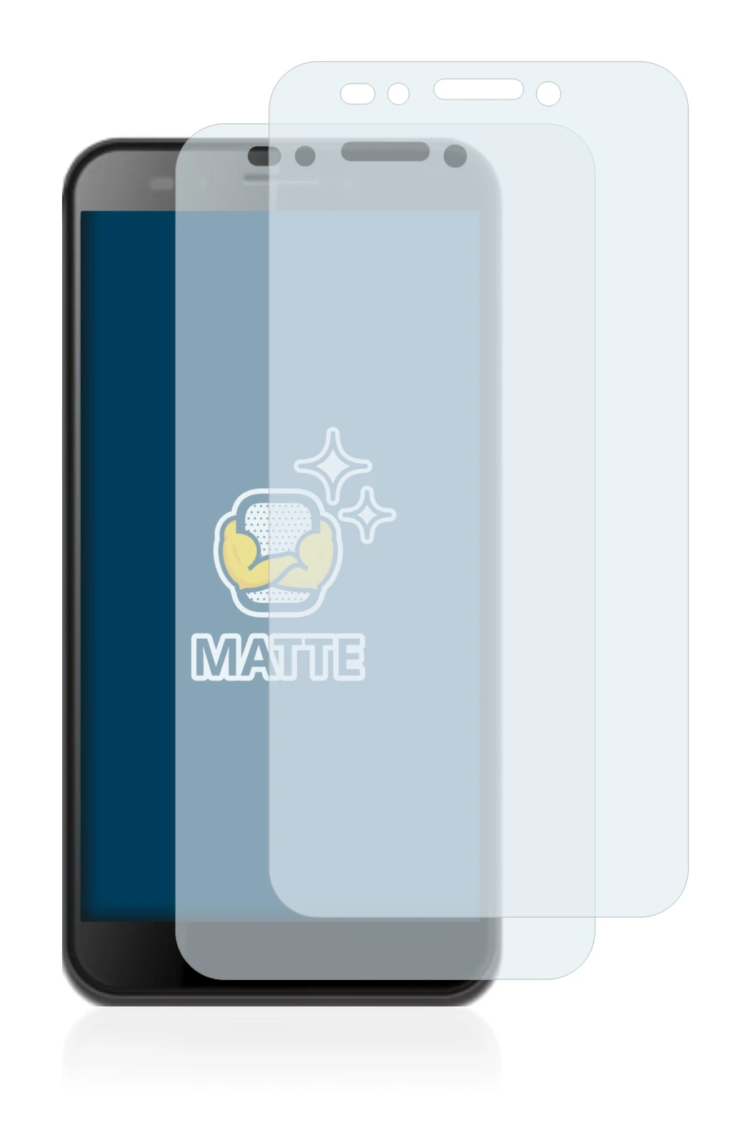 Image of the device Logicom L-ite 552 with a wide variety of screen protectors.