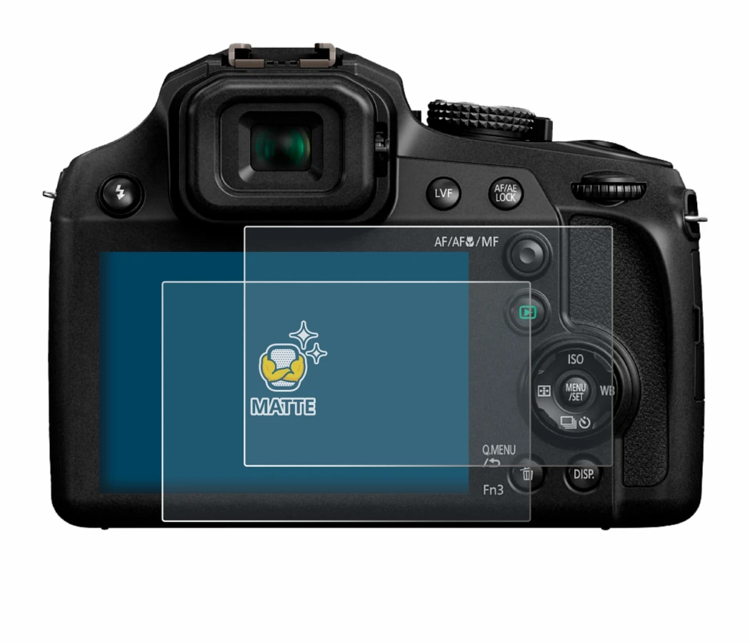 Image of the device Panasonic Lumix DC-FZ82 with a wide variety of screen protectors.