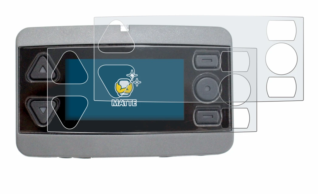 Image of the device Airbus P8GR with a wide variety of screen protectors.
