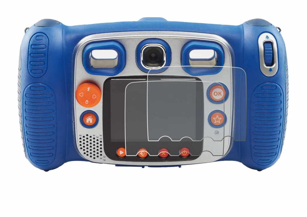 Image of the device Vtech Kidizoom Duo 5.0 with a wide variety of screen protectors.