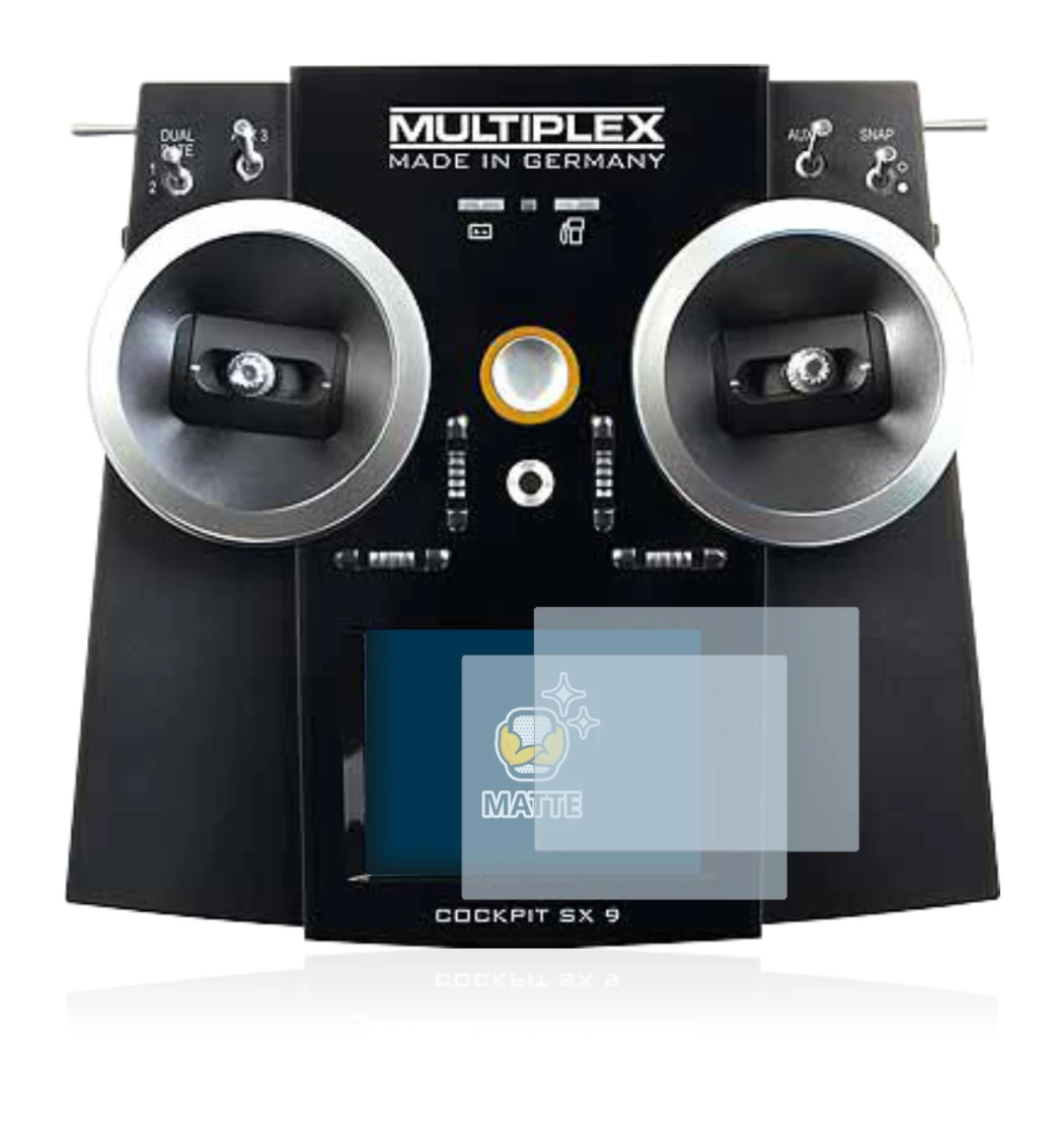 Image of the device Multiplex Cockpit SX9 with a wide variety of screen protectors.