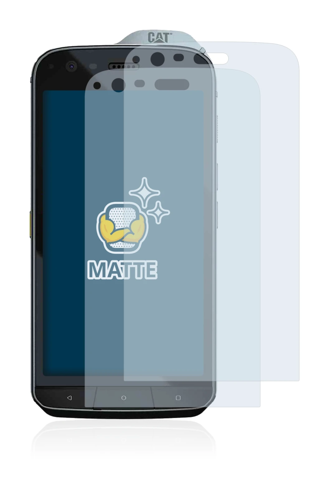 Image of the device Caterpillar Cat S61 with a wide variety of screen protectors.