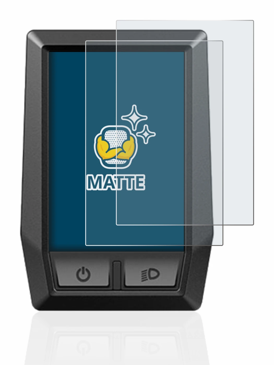 Image of the device Bosch Kiox with a wide variety of screen protectors.