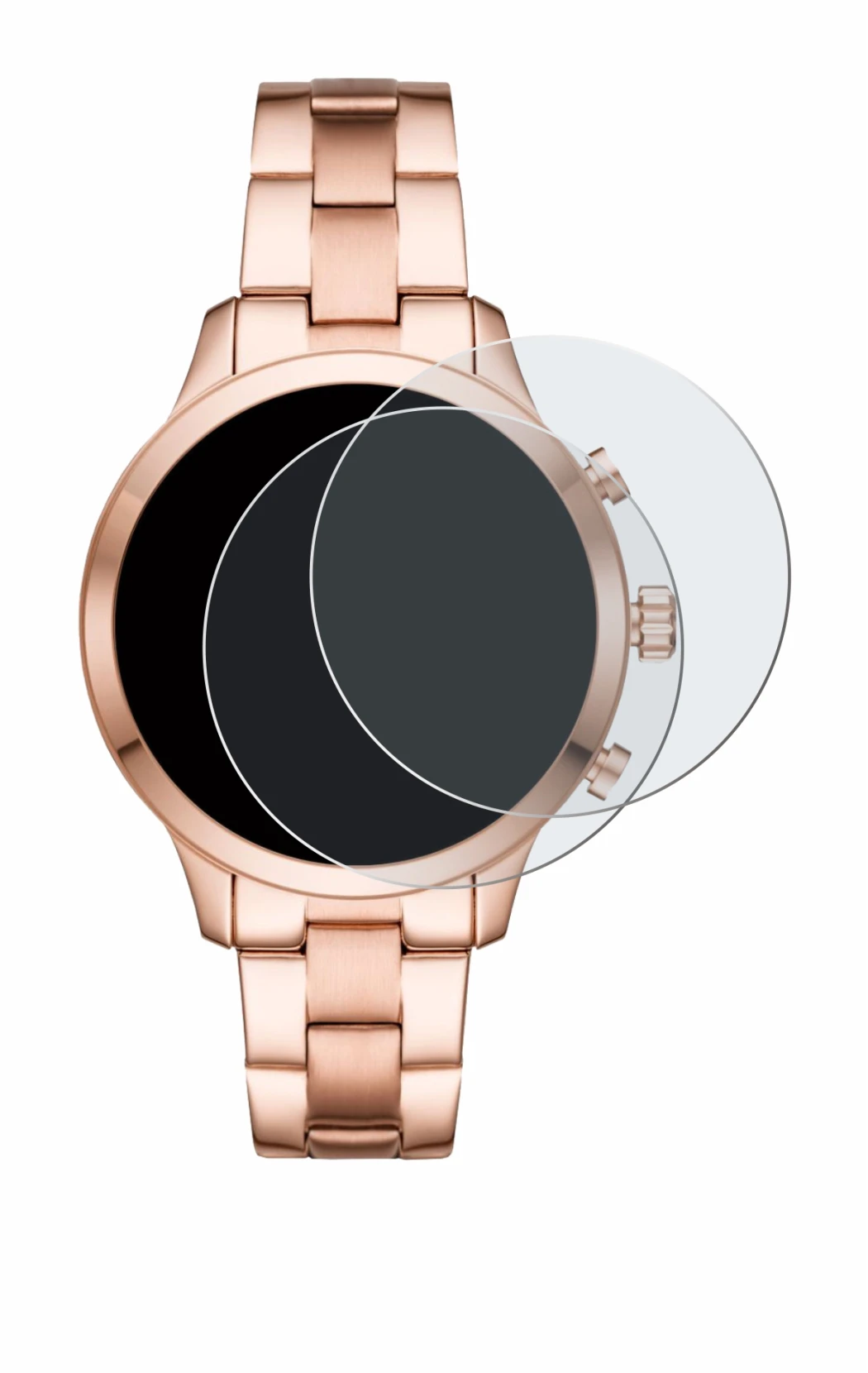 Image of the device Michael Kors Access Runway (41 mm) with a wide variety of screen protectors.