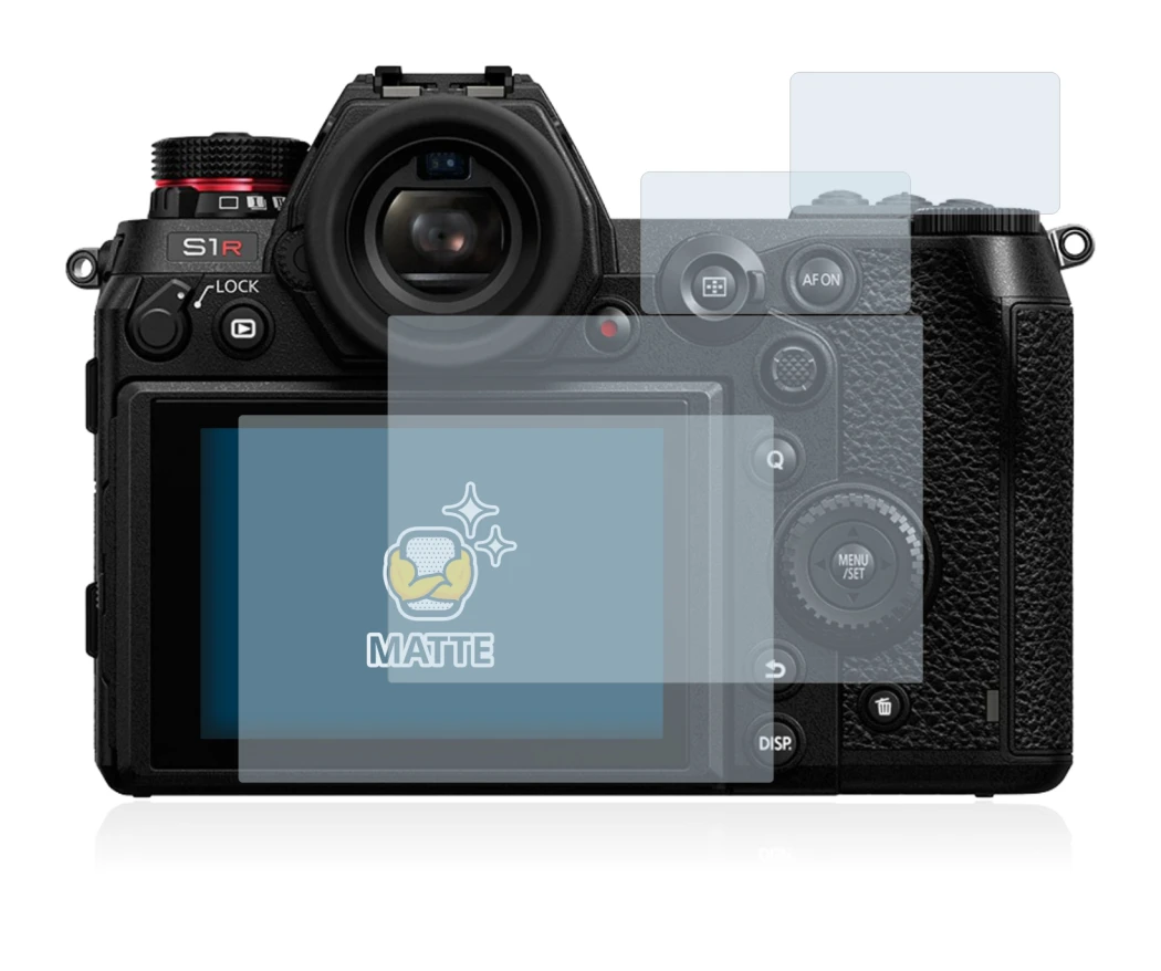 Image of the device Panasonic Lumix DC-S1R with a wide variety of screen protectors.