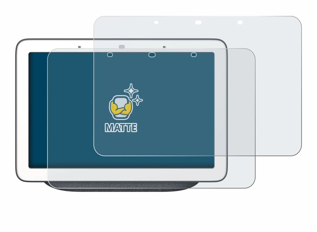 Image of the device Google Home Hub with a wide variety of screen protectors.