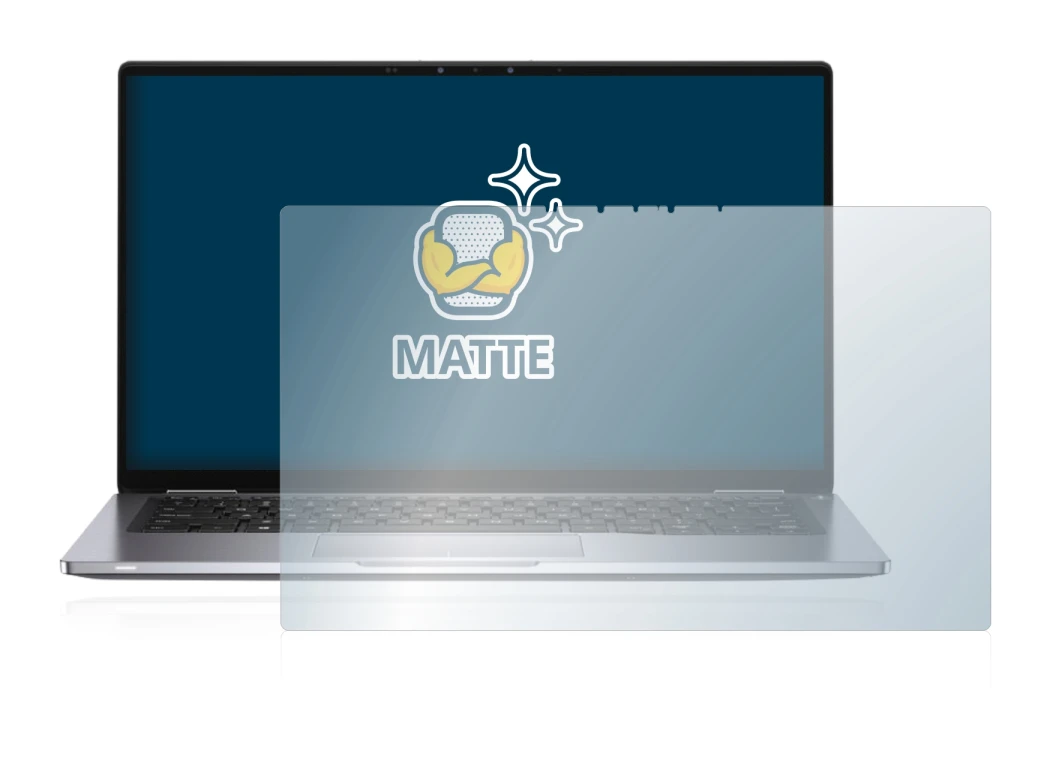 Image of the device Dell Latitude 7400 2-in-1 with a wide variety of screen protectors.