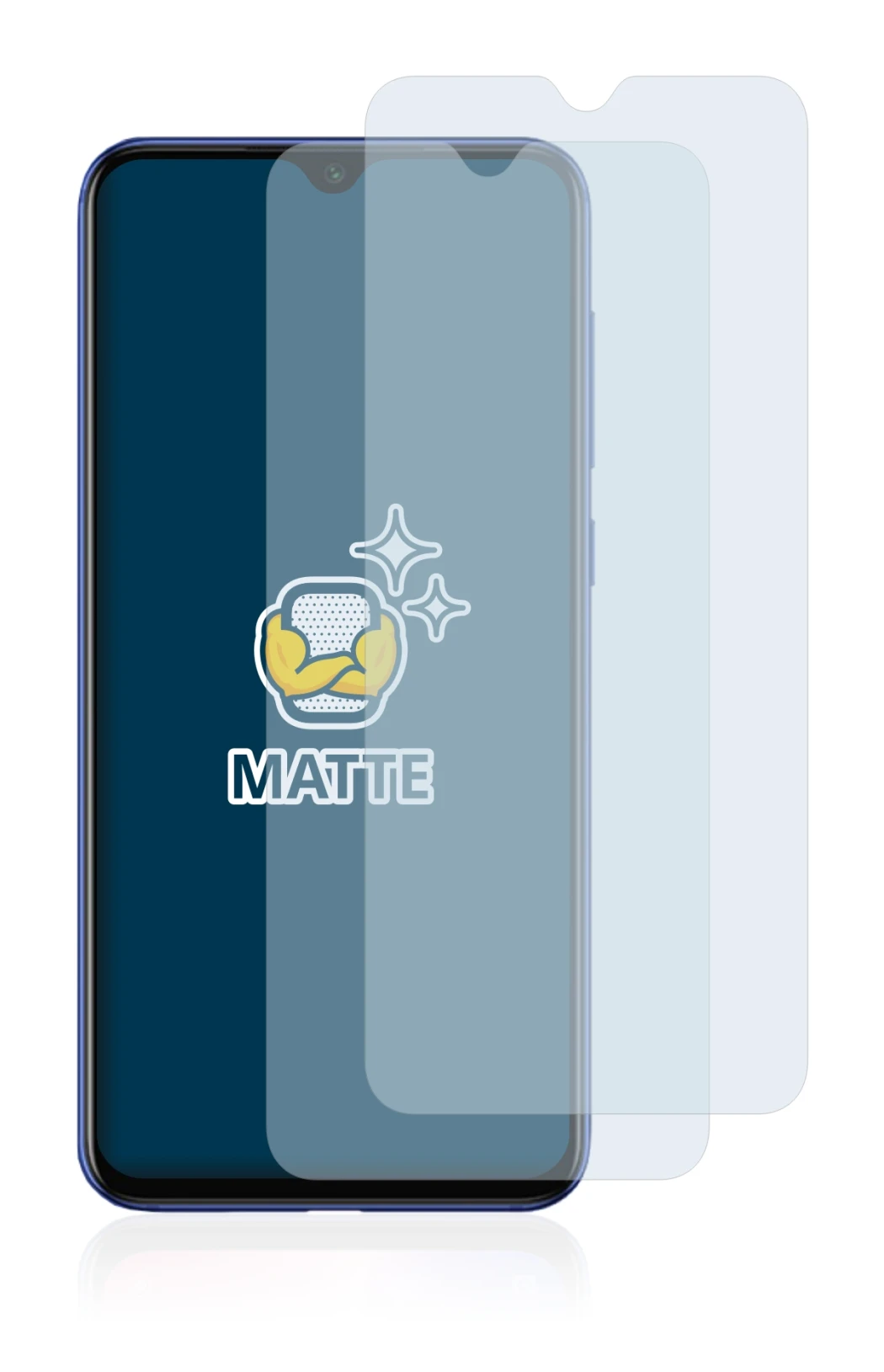 Image of the device Xiaomi Mi 9 SE with a wide variety of screen protectors.