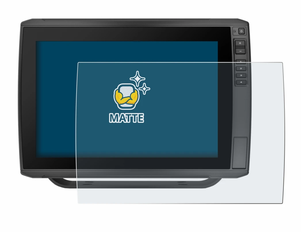 Image of the device Garmin ECHOMAP Ultra 122sv with a wide variety of screen protectors.