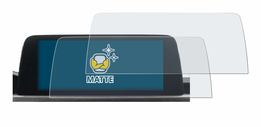 Image of the device Ford Focus 2018 SYNC 3 (trapezoidal) with a wide variety of screen protectors.