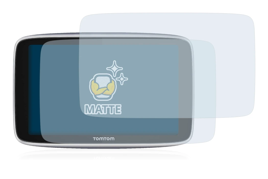 Image of the device TomTom GO Premium X with a wide variety of screen protectors.