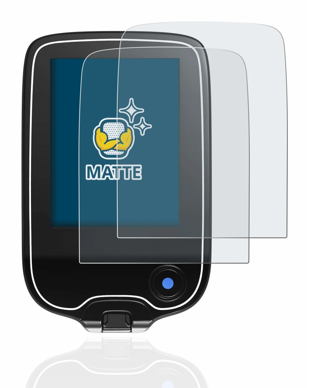 Image of the device Freestyle Libre 2 with a wide variety of screen protectors.