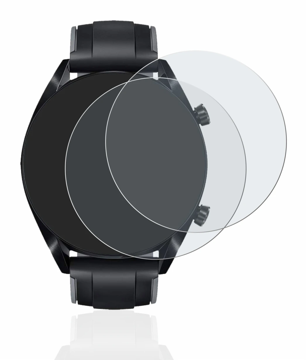 Image of the device Huawei Watch GT 2 (46 mm) with a wide variety of screen protectors.