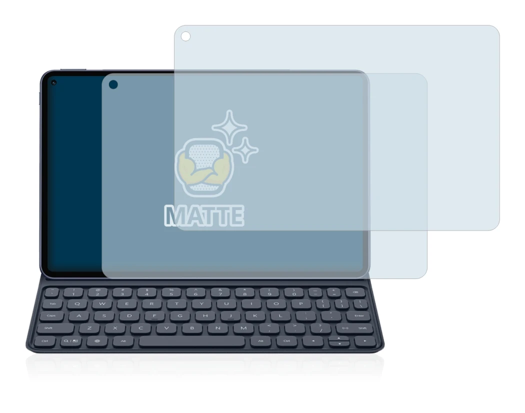 Image of the device Huawei MatePad Pro (2019) with a wide variety of screen protectors.