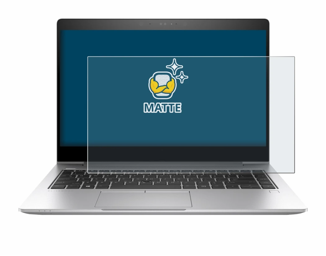 Image of the device HP EliteBook 840 G6 with a wide variety of screen protectors.