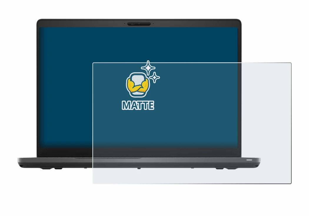 Image of the device Dell Latitude 5500 with a wide variety of screen protectors.