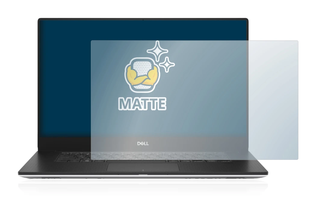 Image of the device Dell Precision 5540 with a wide variety of screen protectors.