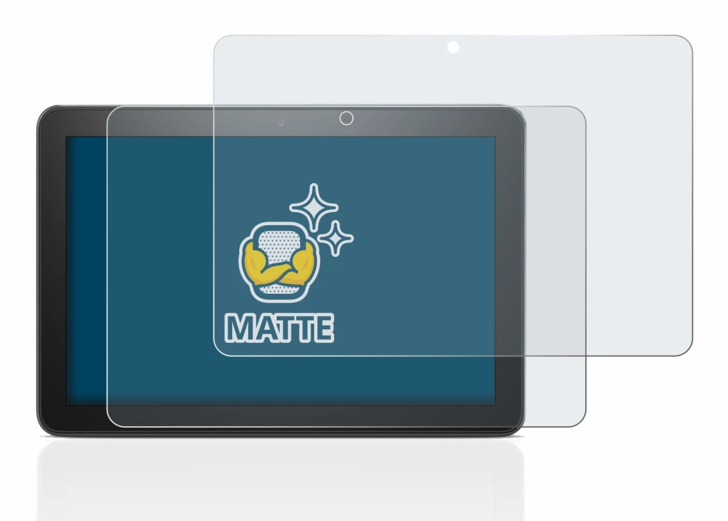 Image of the device Amazon Fire HD 8 2020 (10th Gen.) with a wide variety of screen protectors.