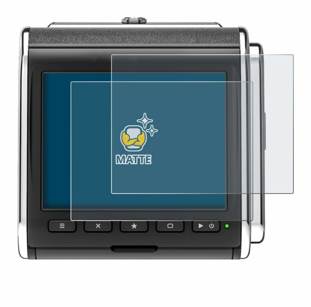 Image of the device Hasselblad CFV II-2 50C 907X with a wide variety of screen protectors.