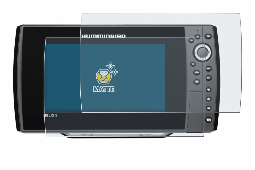 Image of the device Humminbird Helix 9 G2N with a wide variety of screen protectors.
