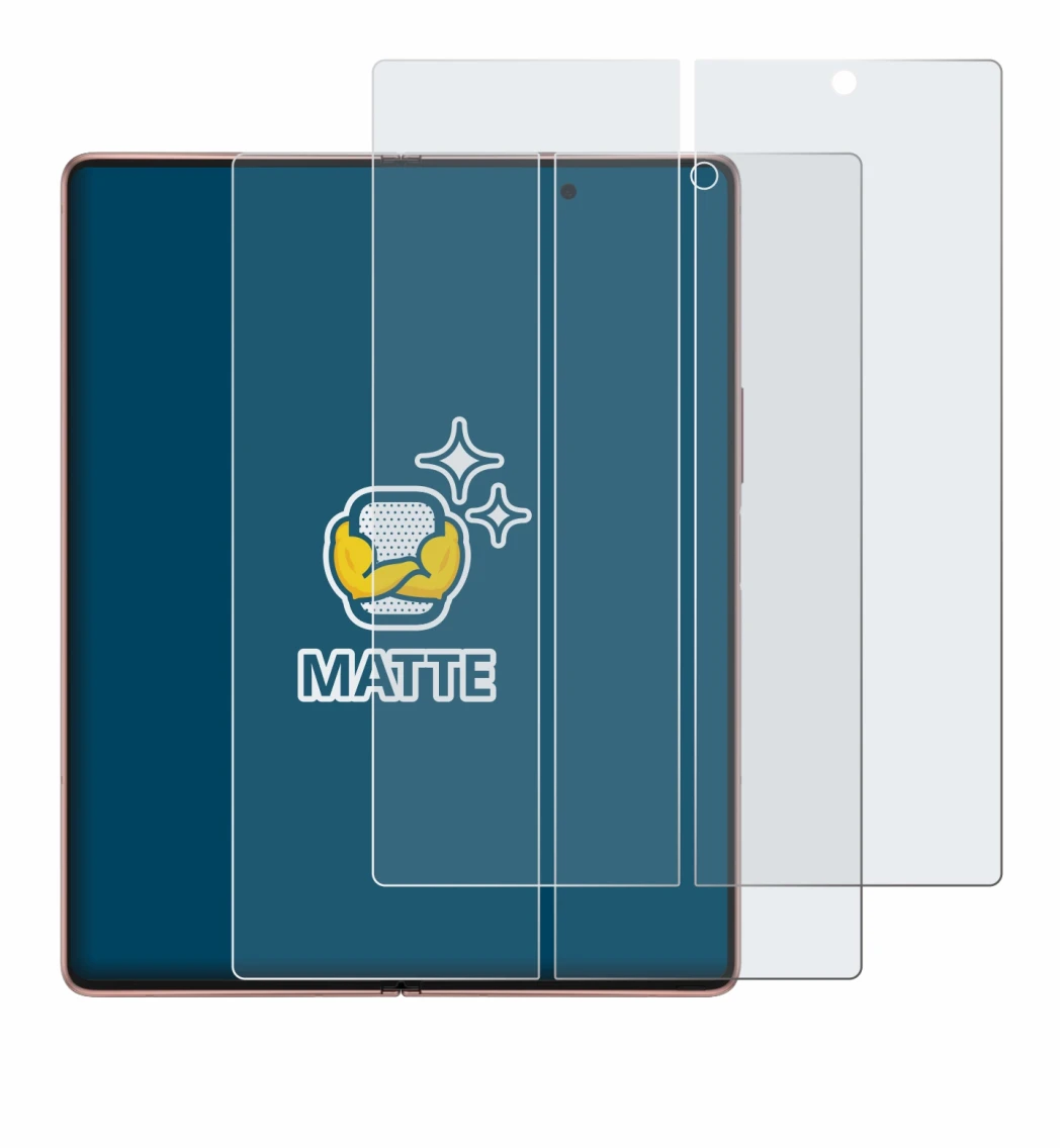 Image of the device Samsung Galaxy Z Fold 2 5G (Inner display) with a wide variety of screen protectors.