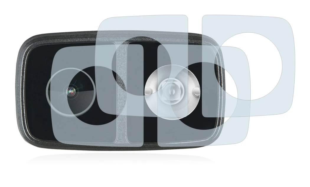 Image of the device Cycliq Fly12 CE with a wide variety of screen protectors.