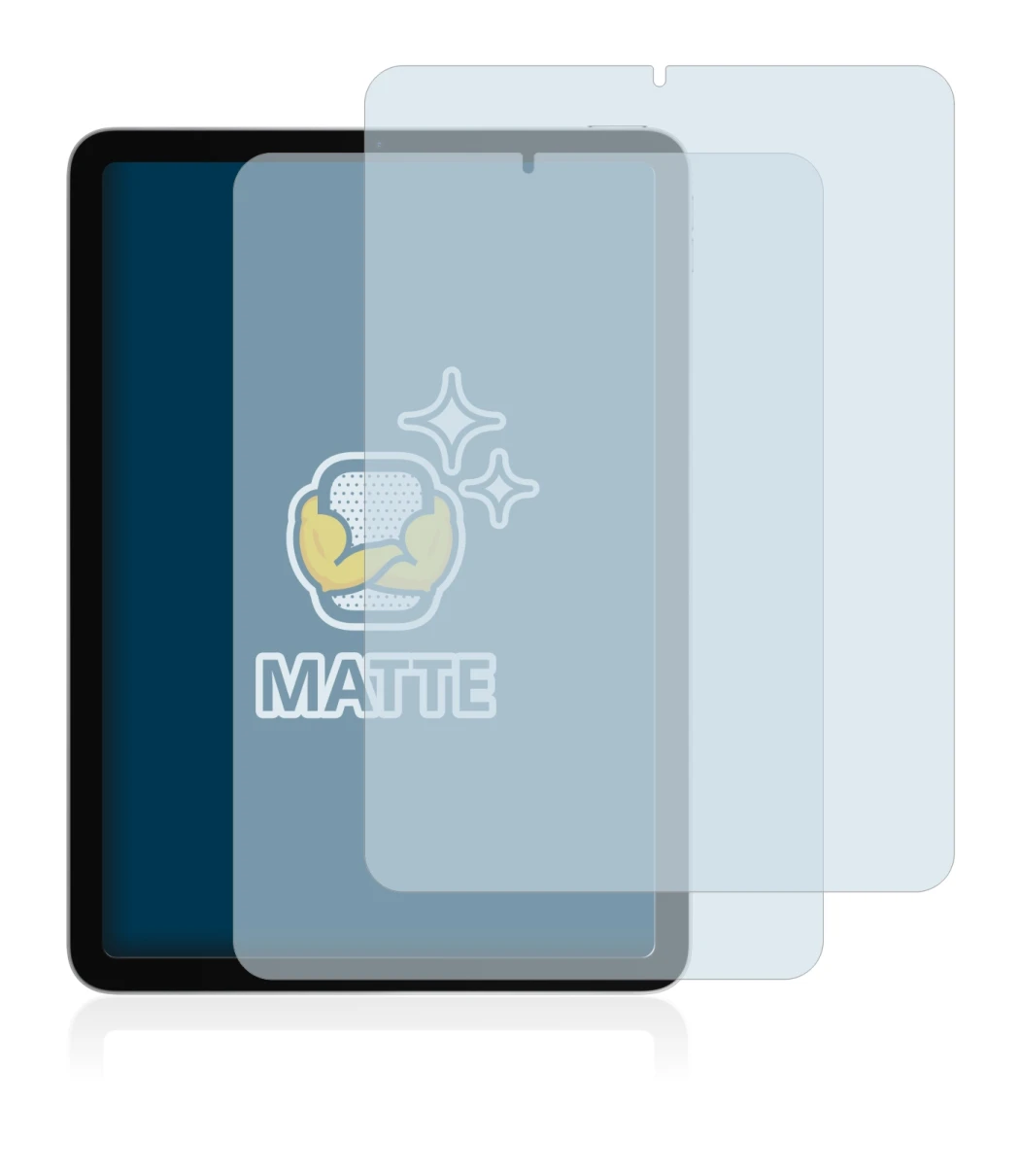 Image of the device Apple iPad Air 4 2020 (4th Gen.) with a wide variety of screen protectors.