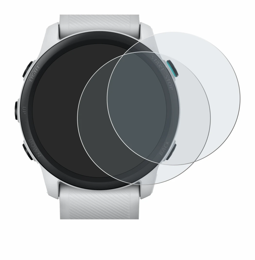 Image of the device Garmin Forerunner 745 with a wide variety of screen protectors.