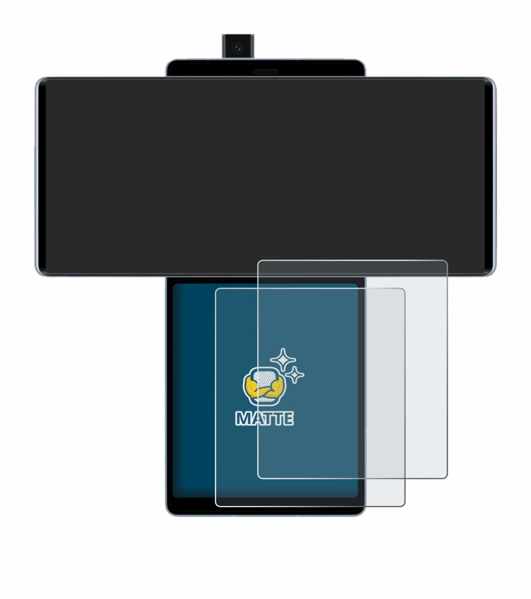 Image of the device LG Wing (Back display) with a wide variety of screen protectors.
