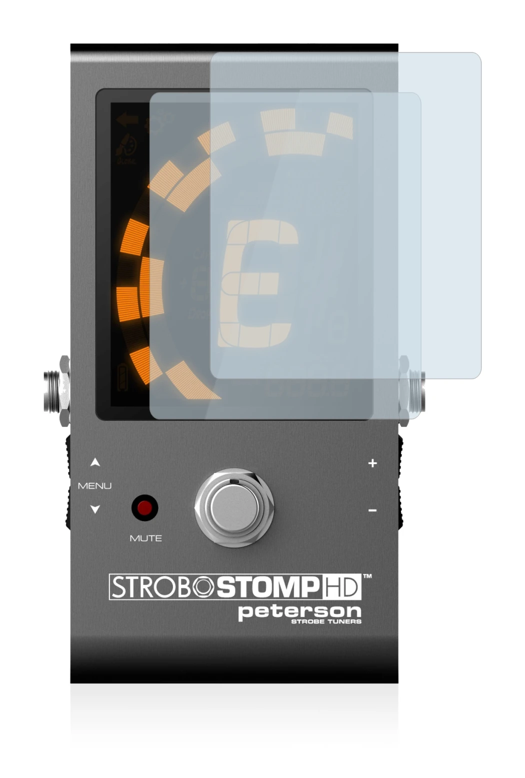 Image of the device Peterson Strobostomp HD with a wide variety of screen protectors.