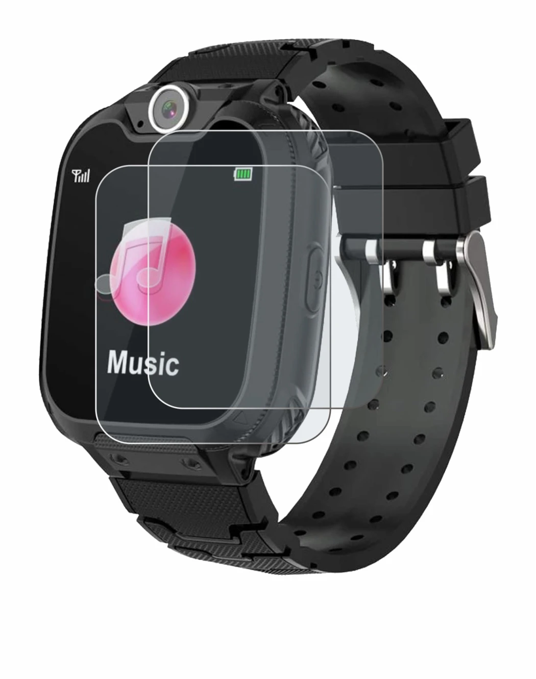 Image of the device Auburet ETX001 with a wide variety of screen protectors.