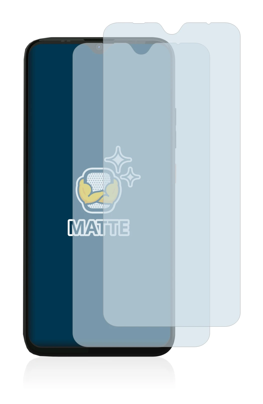 Image of the device Gigaset GS4 with a wide variety of screen protectors.