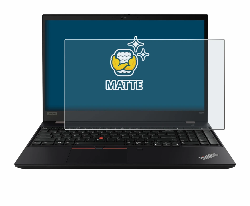 Image of the device Lenovo ThinkPad P14s with a wide variety of screen protectors.