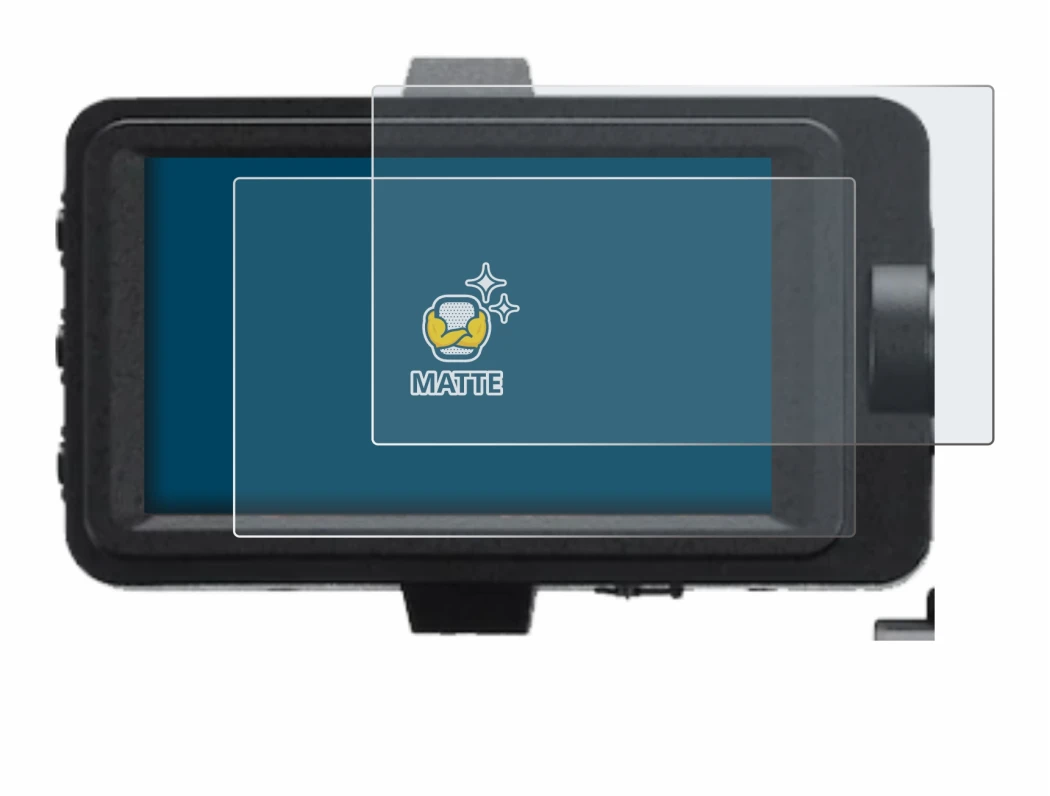 Image of the device Sony FX6 with a wide variety of screen protectors.