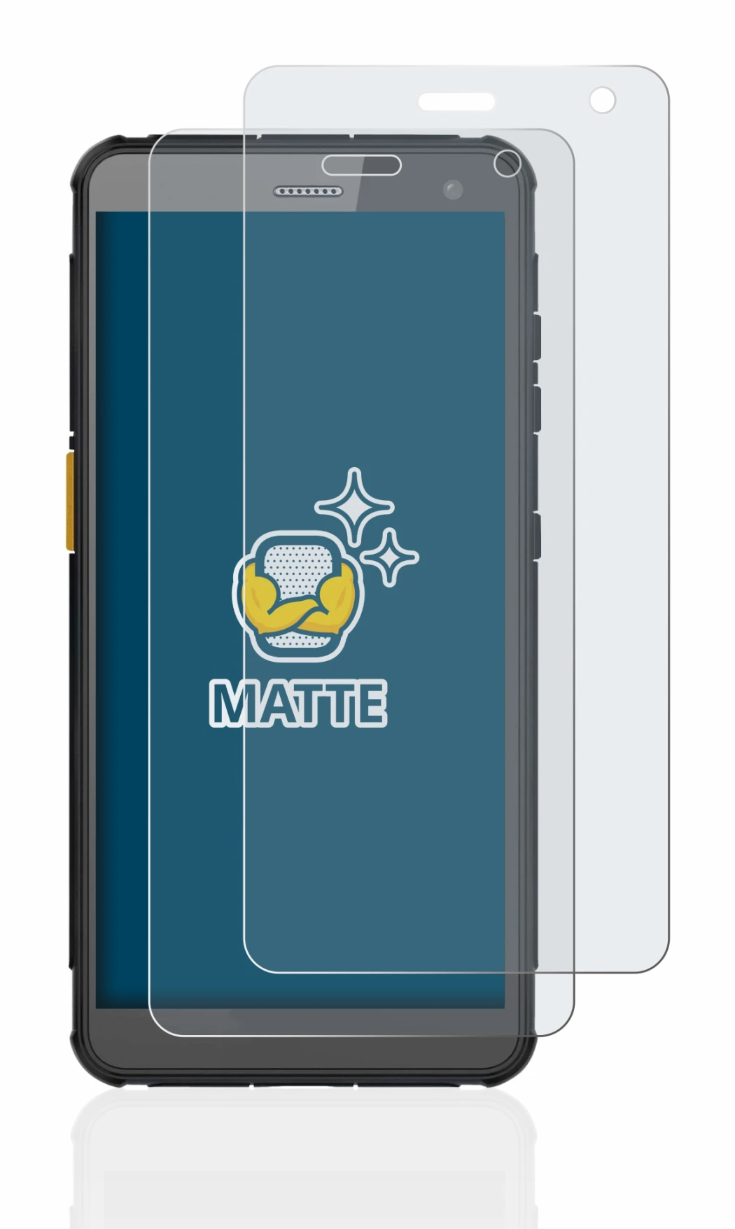 Image of the device i.safe MOBILE IS655.2 with a wide variety of screen protectors.