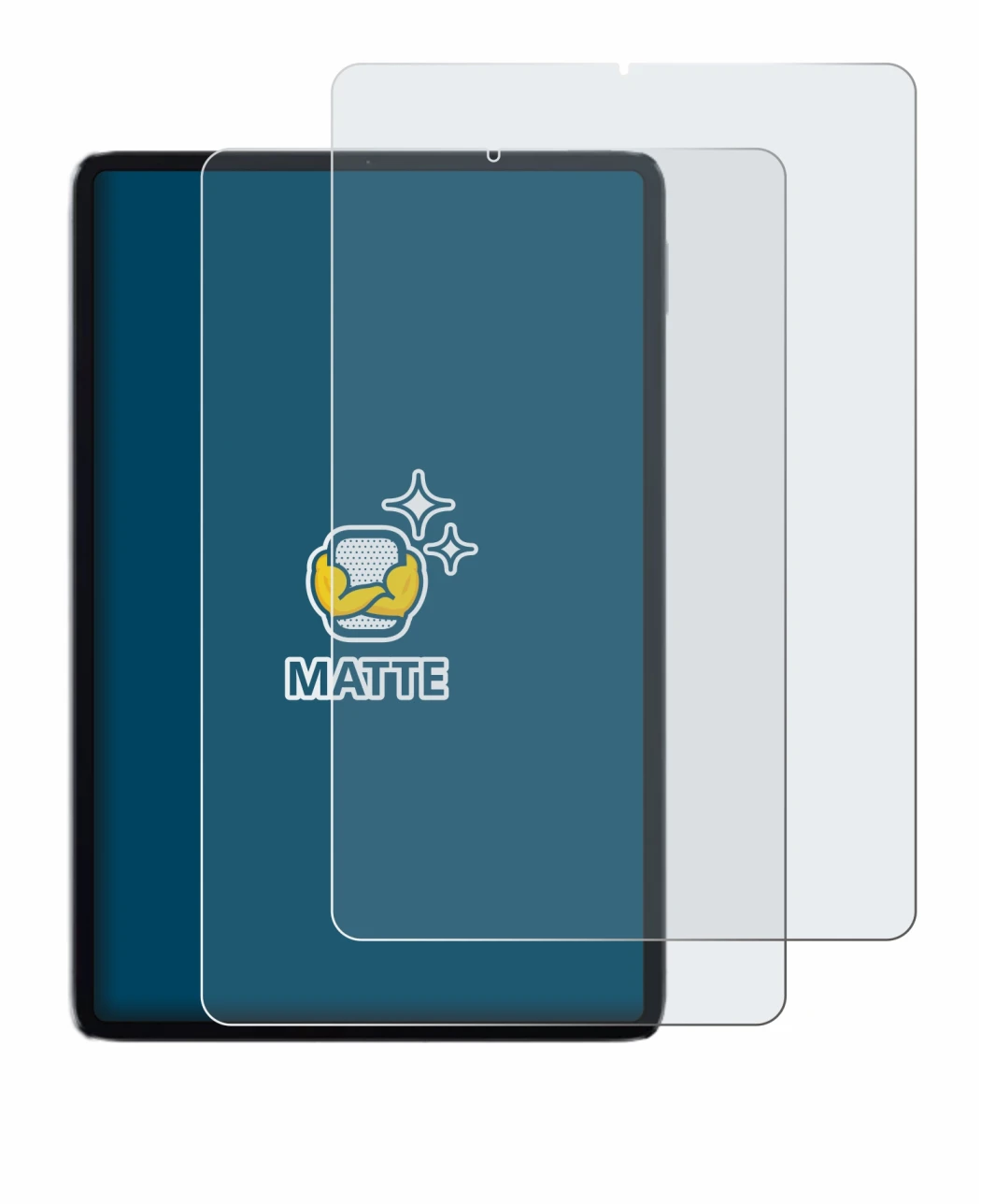 Image of the device Xiaomi Mi Pad 5 with a wide variety of screen protectors.