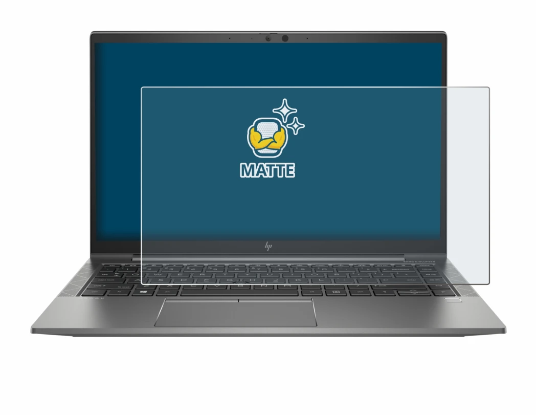 Image of the device HP ZBook Firefly 14 G8 with a wide variety of screen protectors.