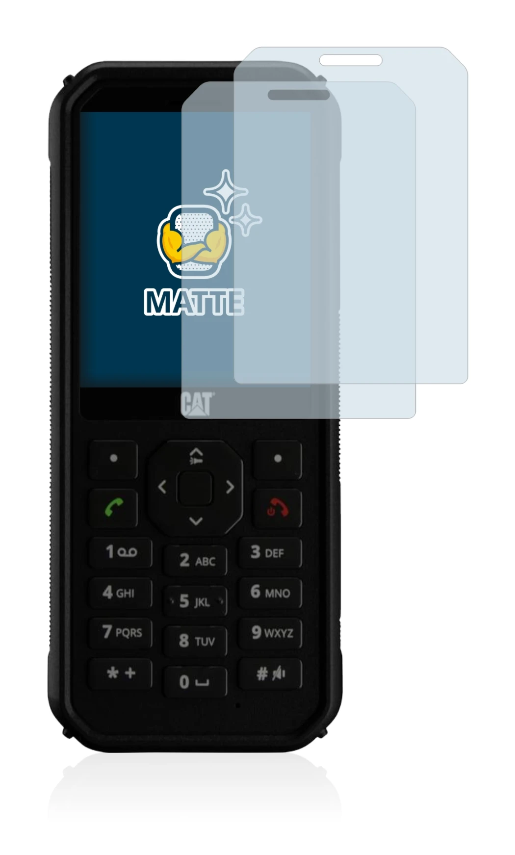 Image of the device Caterpillar Cat B40 with a wide variety of screen protectors.