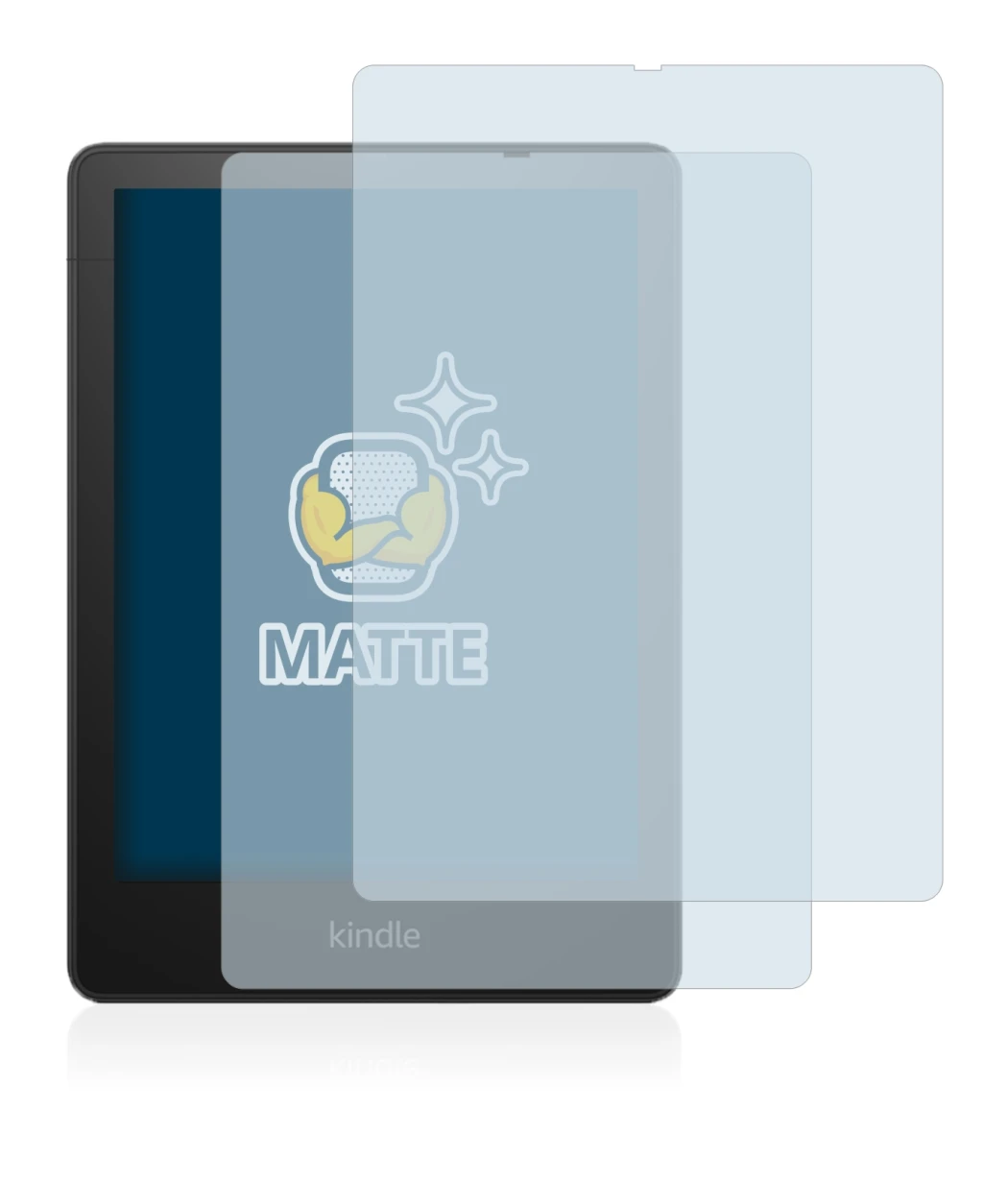 Image of the device Amazon Kindle Paperwhite 2021 Signature Edition with a wide variety of screen protectors.
