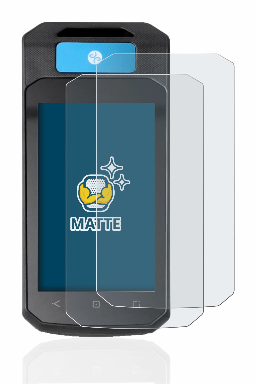 Image of the device Accu-Chek Insight mit DBLG1 with a wide variety of screen protectors.