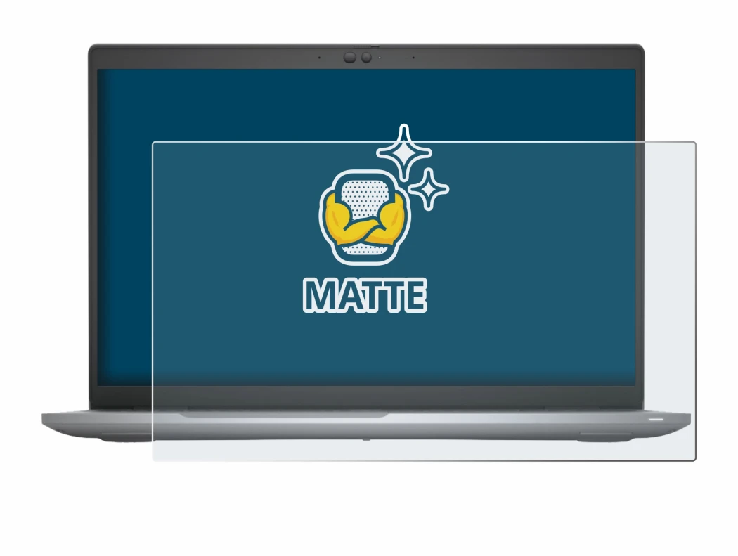 Image of the device Dell Latitude 5520 with a wide variety of screen protectors.