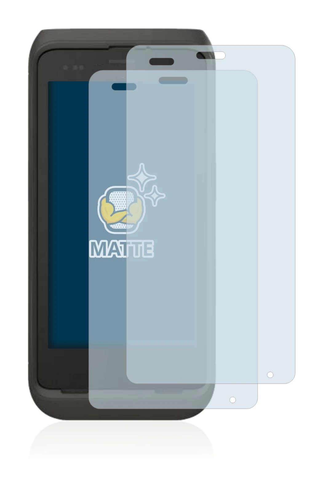Image of the device Honeywell CT45 with a wide variety of screen protectors.
