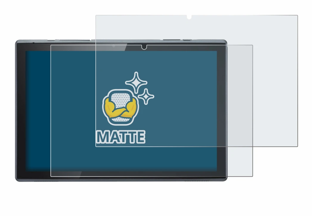 Image of the device Acer ACTAB1022 with a wide variety of screen protectors.