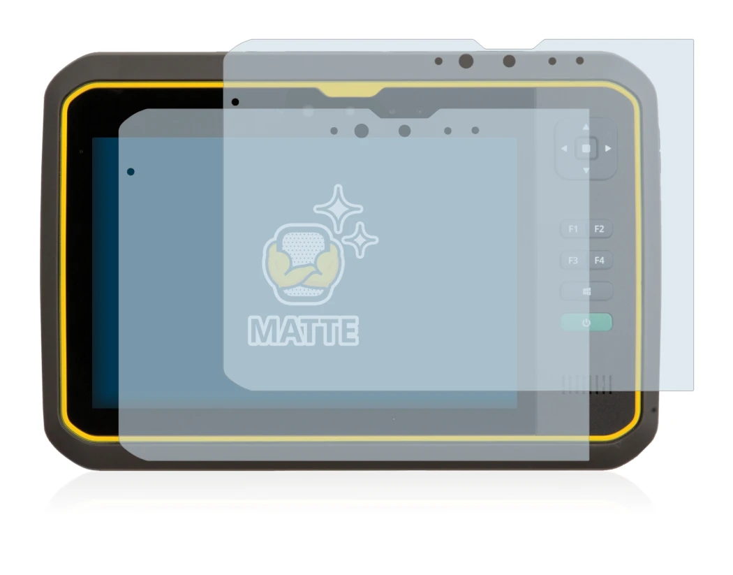 Image of the device Trimble T7 with a wide variety of screen protectors.