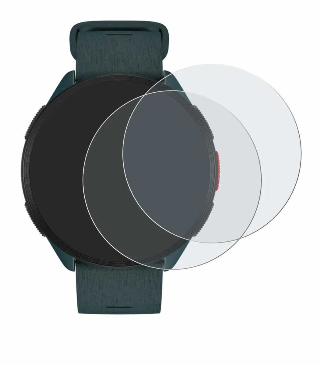 Image of the device Polar Pacer with a wide variety of screen protectors.